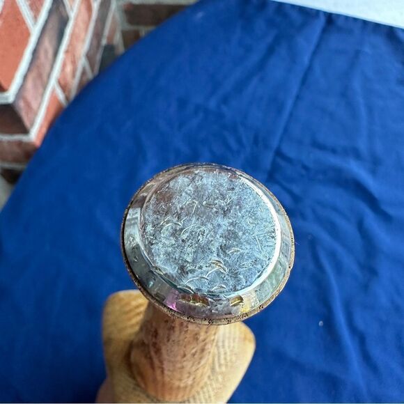 VTG BUD Light Beer Tap Wooden Handle 3 Sided Budweiser 12" L Metal End Spout - Picture 6 of 7